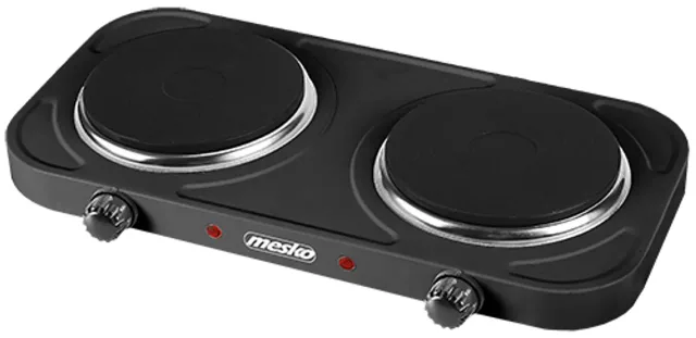 Mesko | Electric stove | MS 6509 | Number of burners/cooking zones 2 | Black | Electric
