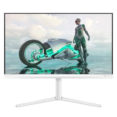 27M2N3501PA/00, 27 ", Fast IPS, Quad HD, 16:9, 260 Hz, 1 ms, 2560 x 1440 pixels, 300 cd/m², HDMI ports quantity 2, White