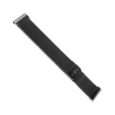 Mesh Strap with Quick Release 18mm for smartwatch, Black