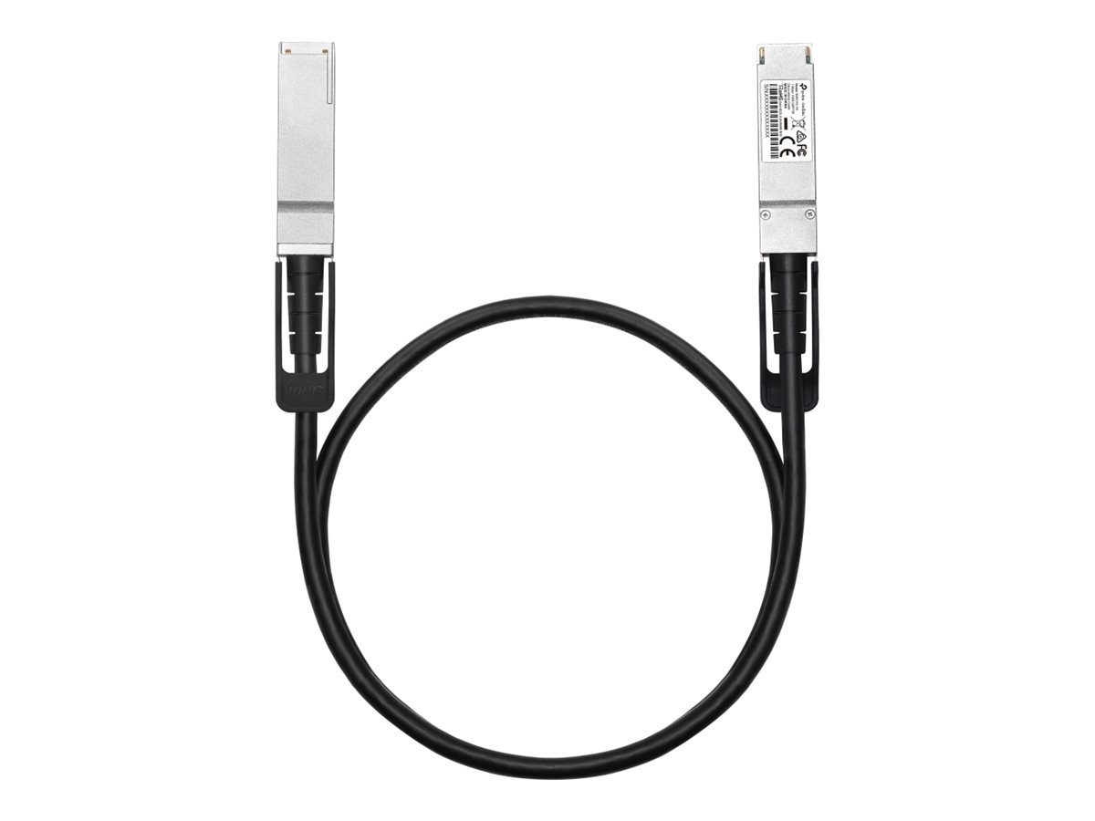 TP-Link Omada 1 Meter 100G QSFP28 Direct Attach Cable, TP-LINK