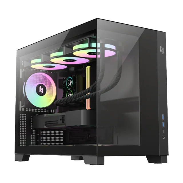 Gamemax Case | NEX C33 BK | MATX/BTF