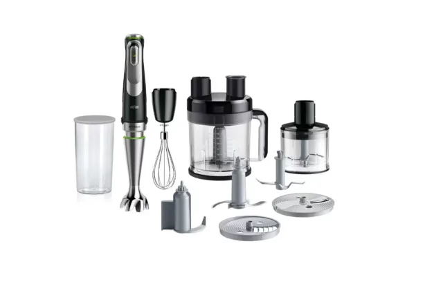 Braun | MultiQuick 9 MQ9195XLI | Hand Blender | 1200 W | Black/Stainless Steel
