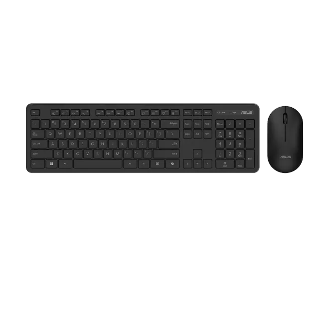 Asus CW100 | Keyboard and Mouse Set | Wireless | Russian | Black