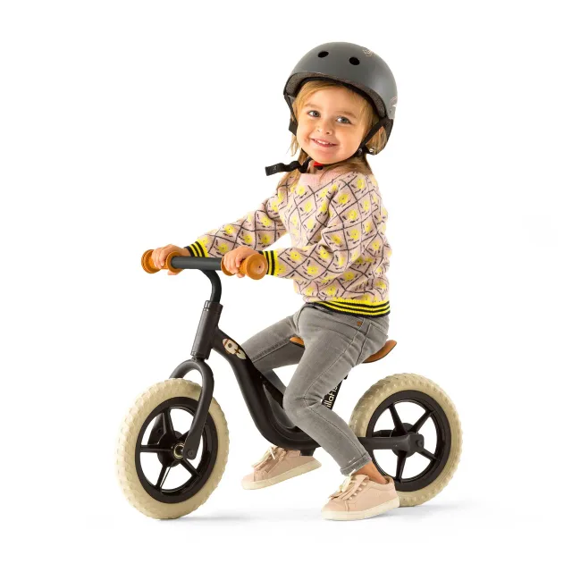 Chillafish Charlie 10"  līdzsvara velosipēds, melns, no 1,5  līdz 4 gadiem