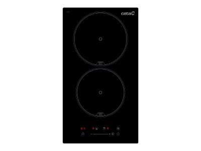 Hob, ISB 3102 BK, Induction, Number of burners/cooking zones 2, Slider, Timer, Black