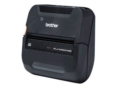 Brother RJ-430B, Monochrome, Direct thermal, Label Printer, Black