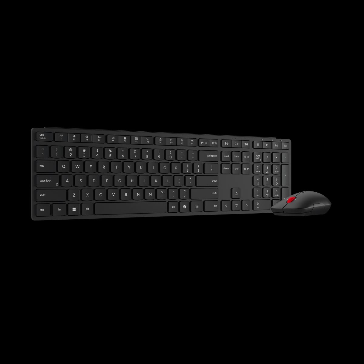 Multi-Mode Pro 6000, Keyboard and Mouse Set, Wireless, Mouse included, Bluetooth, Estonian, Eclipse Black