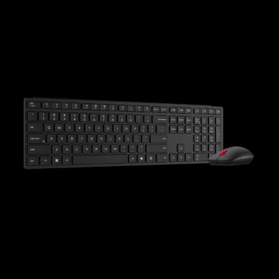 Lenovo Multi-Mode Pro Combo Keyboard and Mouse 6000-Lithuanian, Keyboard and Mouse Set, Wireless, Mouse included, Bluetooth, Lithuanian, Eclipse Black