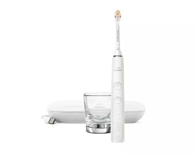 Sonicare zobu birste DiamondClean 9000 ar īpašu lietotni, balta