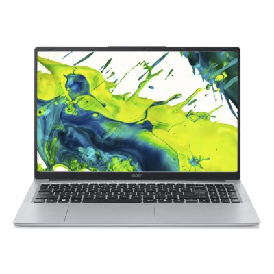 Acer Aspire Lite 15 AL15-54P-55WH, Light Silver, 15.6 ", IPS, FHD, 1920 x 1080 pixels, 60 Hz, Anti-glare, Intel Core Ultra 5, 115U, 16 GB, LPDDR5, Hard drive capacity 512 GB, Solid-state drive capacity 512 GB, Intel Graphics, Windows 11 Home, 802.11a/b/g/n/ac/ax, Bluetooth version 5.2, Keyboard language US international, Warranty 24 month(s)