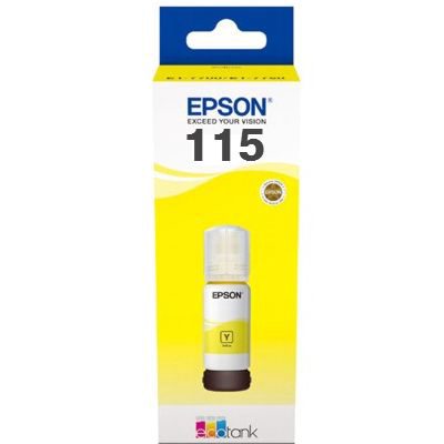 Epson 115 ECOTANK, Ink Bottle, Yellow