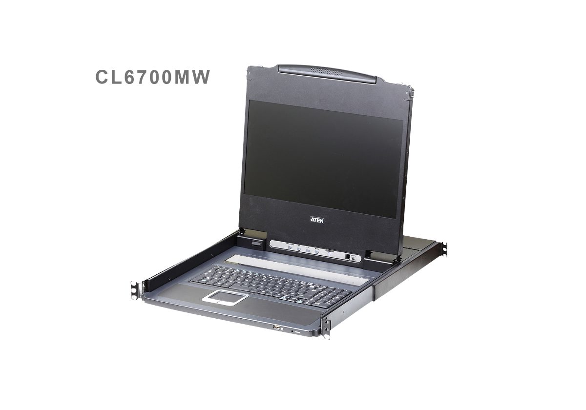 Single Rail LCD Console