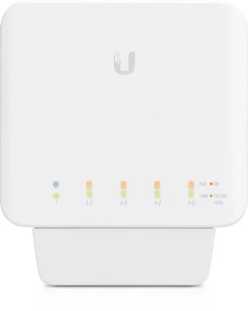 Ubiquiti USW-Flex Indoor/outdoor 5Port Poe Gigabit Switch with 802.3bt Input Power Support | Ubiquiti