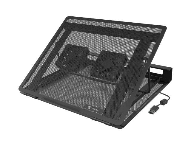 Natec | Laptop Cooler Pad, 2 Fans | Tern 2 Plus | Black