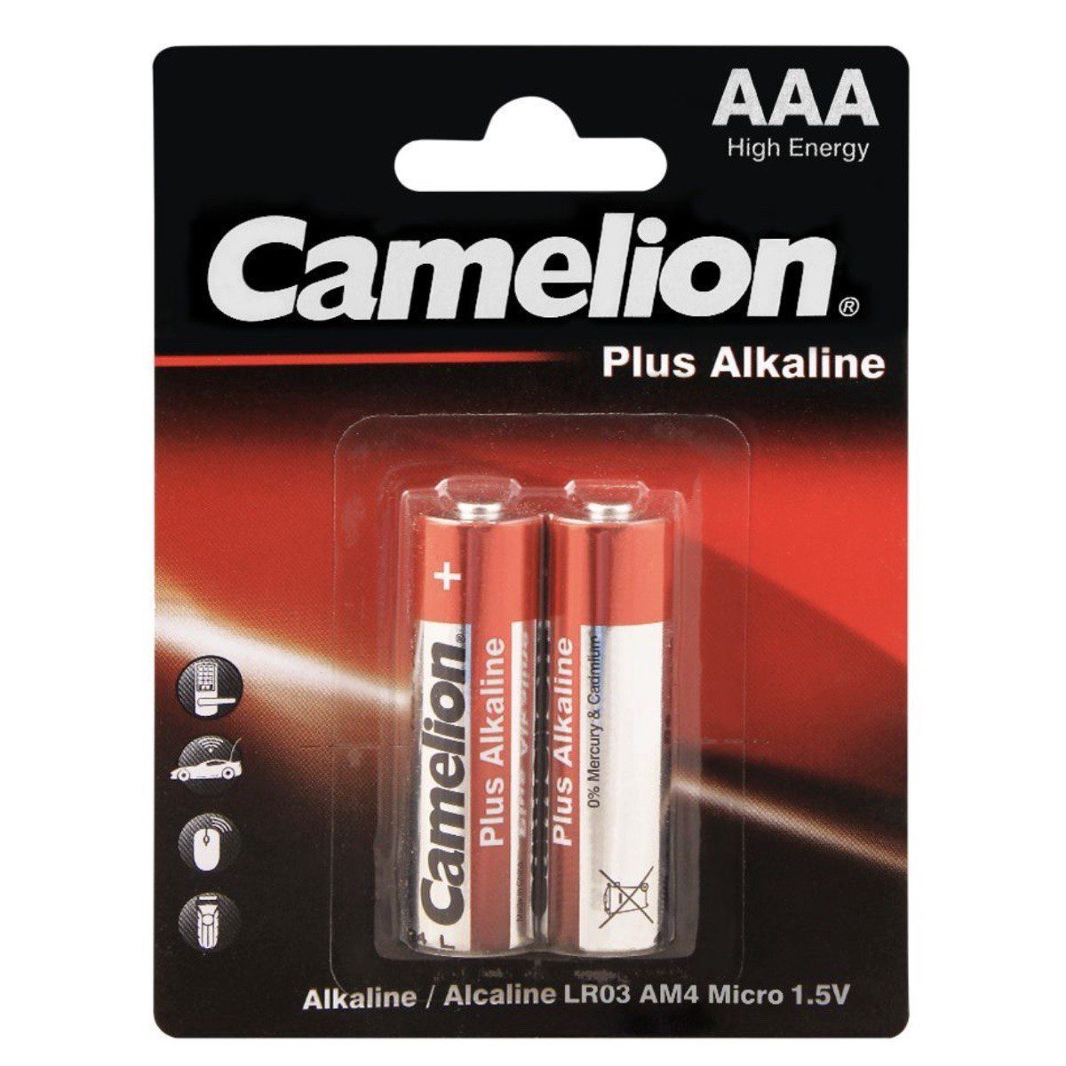 AAA/LR03, Plus Alkaline, 2 pc(s)