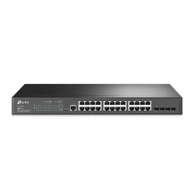 TP-LINK | JetStream L2 Switch | TL-SG3428 | Web Managed | Rackmountable | SFP ports quantity 4 | Power supply type Single