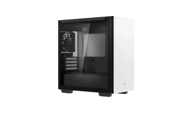 Deepcool | MACUBE 110 WH | White | mATX | ATX PS2 (Length less than 170mm)