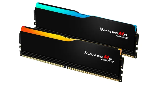G.Skill | Ripjaws M5 Neo RGB | 32 GB | DDR5 | 6000 MHz | PC/server | Registered No | ECC No