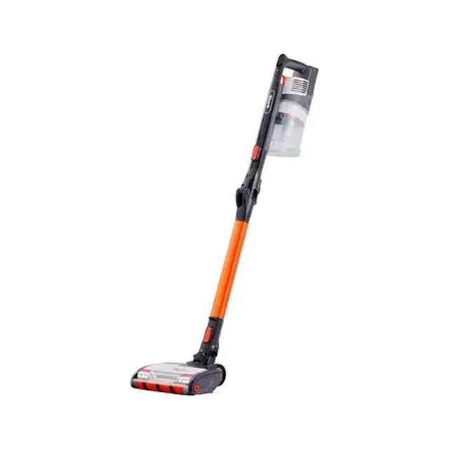Shark bezvadu spieķa tipa putekļsūcējs, pelēks/oranžs