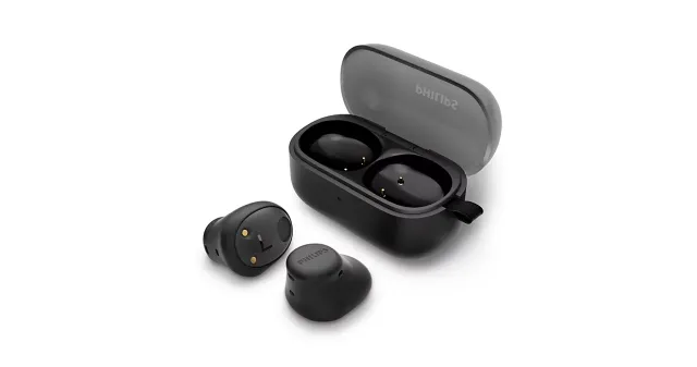 PHILIPS in-ear bezvadu austiņas, melnas