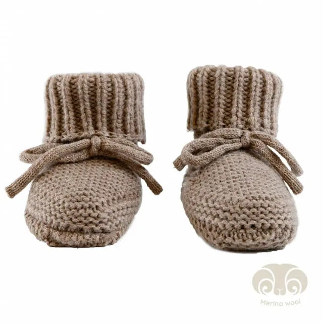 Lodger Slipper Folklore merino vilnas čībiņas, Buffalo, 0-6m