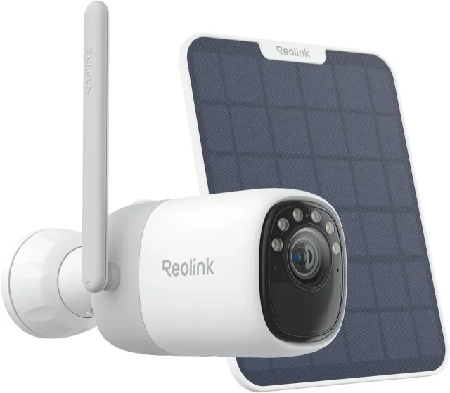 Reolink | Wireless Pan & Tilt Long Lasting Solar/Battery Camera with Spotlights | Altas Series B630 with Solar Panel | Bullet | 4 MP | 4mm/F1.0 | Micro SD, Max. 512 GB