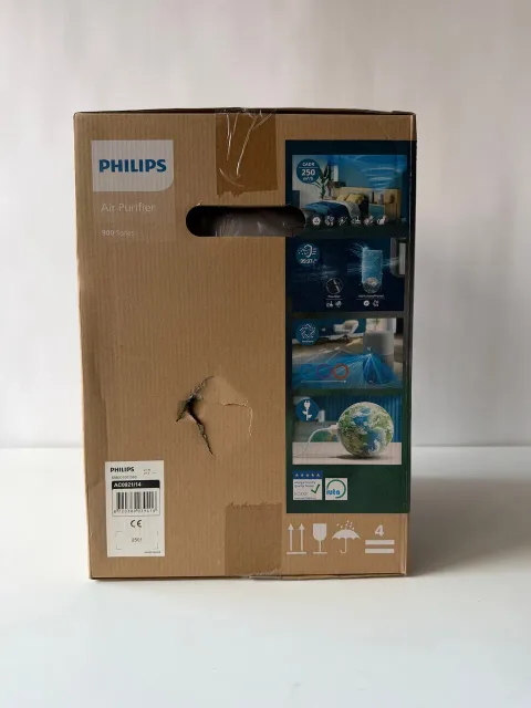 Prece ar Bojātu iepakojumu- PHILIPS PureProtect Mini 900. sērijas gaisa attīrītājs, Silk Beige