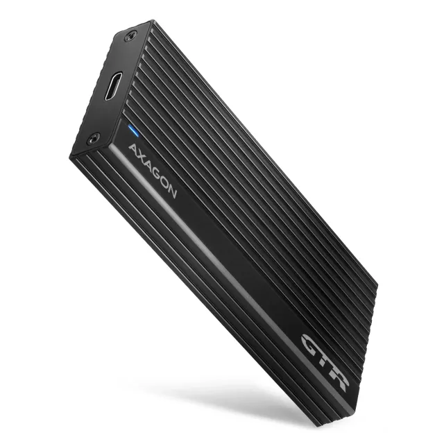 AXAGON External USB-C 3.2 Gen 2 metal box for M.2 NVMe SSDs | EEM2-GTR
