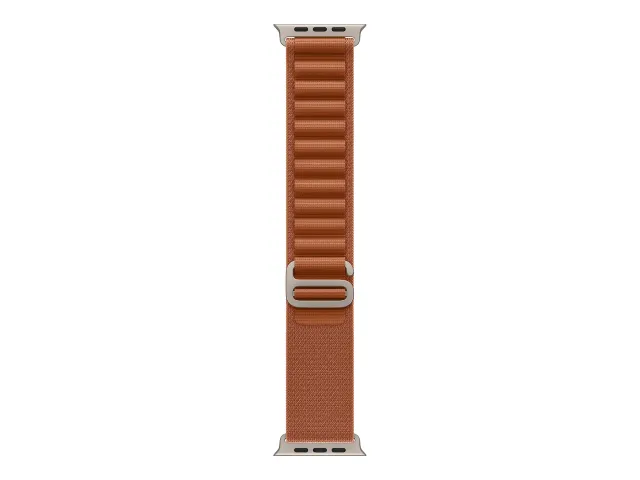 Apple 49mm Terra Cotta Alpine Loop - Medium - Natural Titanium Finish | Apple