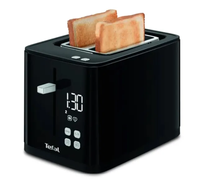 TEFAL Toaster | TT6408 | Power 850 W | Number of slots 2 | Housing material Plastic | Black