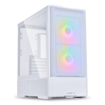 Case, LIAN LI, ATX/micro ATX/Mini-ITX, White, Midi Tower, PC, Lian Li Lancool 207 White (G99.LAN207RW.00), G99.LAN207RW.00