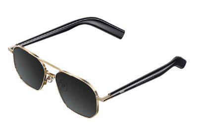 Smart Audio Glasses, Mijia Pilot-Style, Bluetooth, Open-Ear, Microphone, Gold, Noise canceling, Wireless