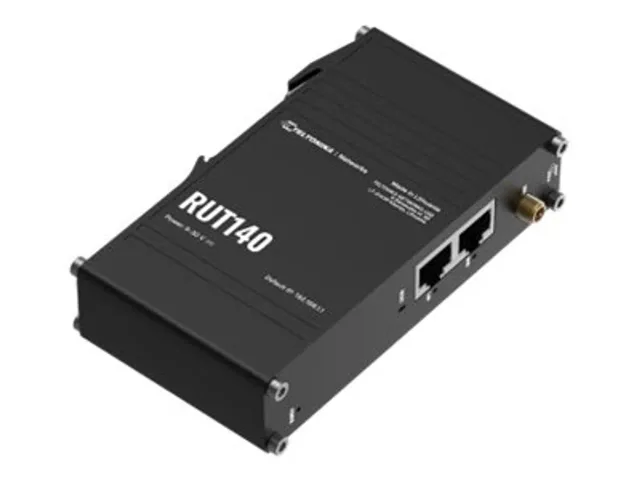 Teltonika | Ethernet Router | RUT140 | 802.11n | 10/100 Mbit/s | Ethernet LAN (RJ-45) ports 1 | Mesh Support Yes | MU-MiMO No | No mobile broadband