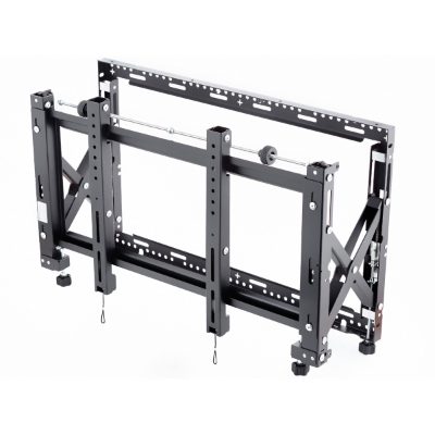 Wall mount, VWPOP65-L, 42-65 ", Maximum weight (capacity) 60 kg, Black