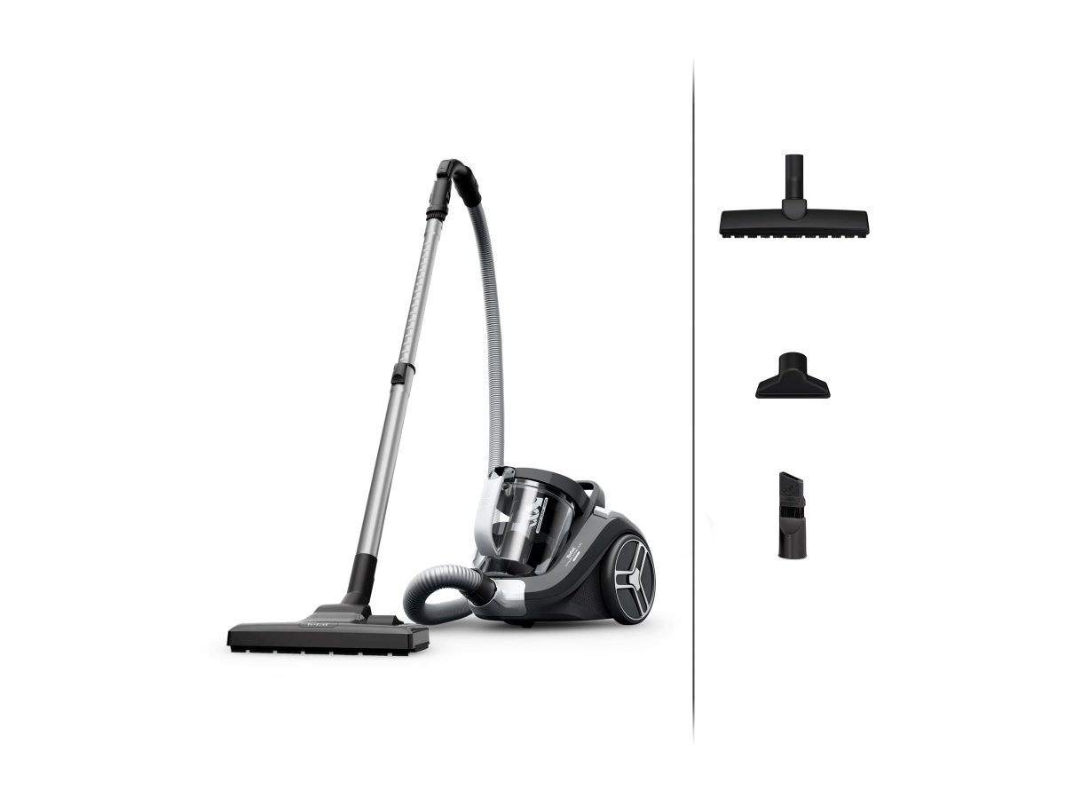 TW4B36 Compact Power XXL, Vacuum cleaner, Bagless, Power 900 W, Dust capacity 2.5 L, Grey