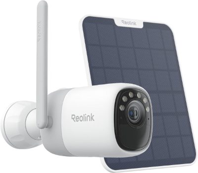 Wireless Pan & Tilt Long Lasting Solar/Battery Camera with Spotlights, Altas Series B630 with Solar Panel, Bullet, 4 MP, 4mm/F1.0, Micro SD, Max. 512 GB