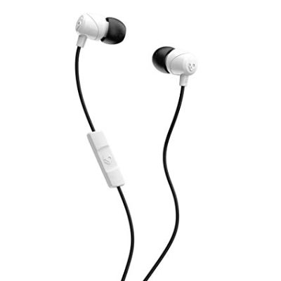 Jib, Wired, In-ear, Microphone, White/Black