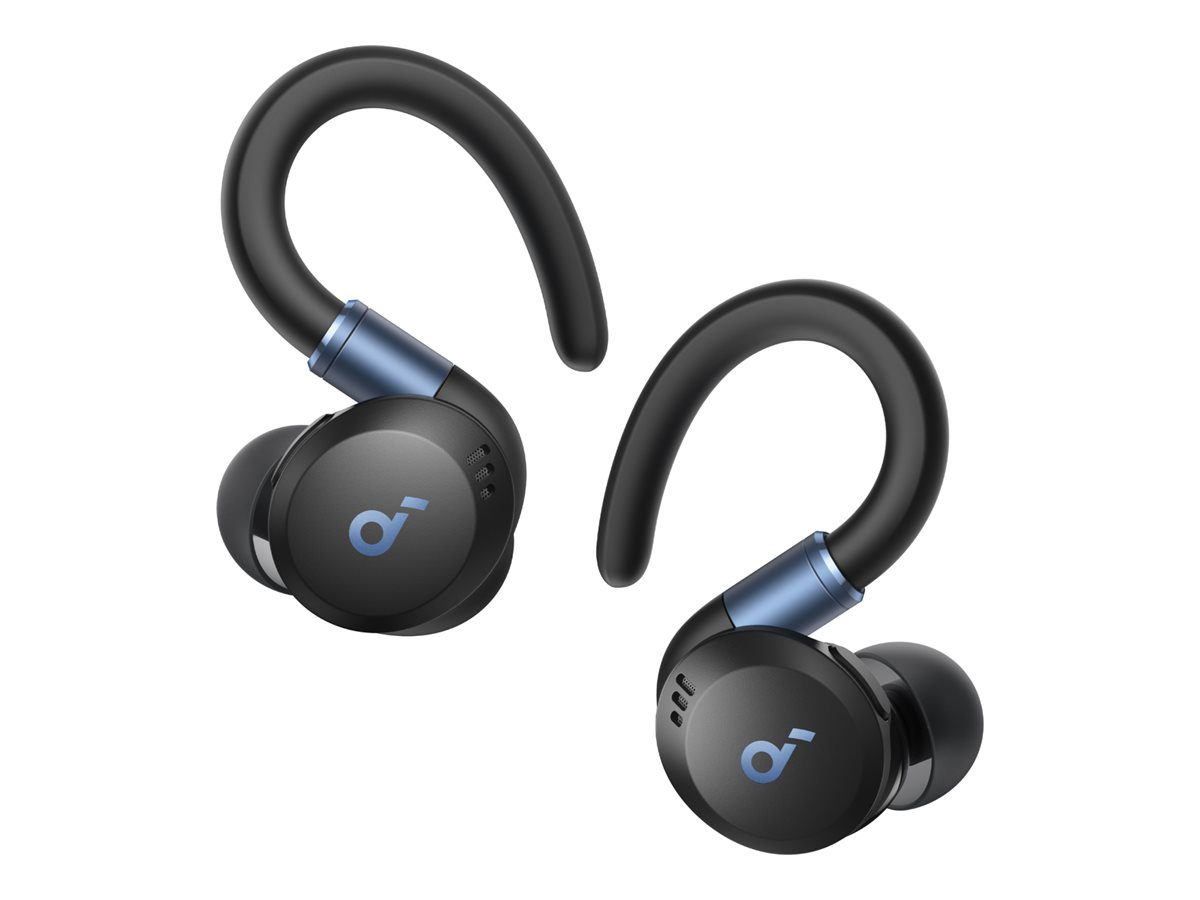 Wireless Earbuds, Sport X20 Earhook, Bluetooth, In-Ear, Microphone, Black, Wireless