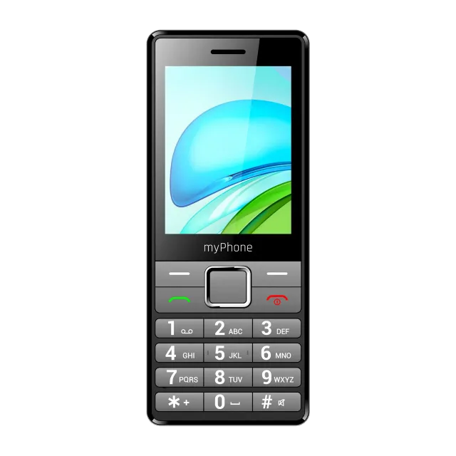myPhone 7340 LTE | Silver | 2.8 " | IPS | 48 MB | 128 MB | Dual SIM | 3G | Main camera resolution 2 MP | 1400 mAh