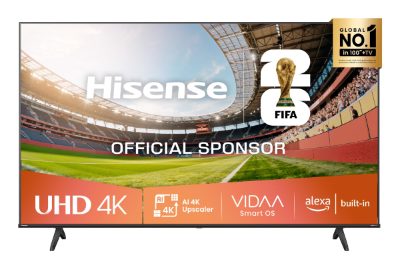 TV Set, HISENSE, 58 ", 4K Ultra HD, 3840 x 2160 pixels, Flat, 16:9, LED, 58A6Q