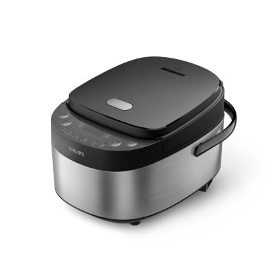 PHILIPS 3000. sērijas Mini rīsu vārāmais katls, pelēks