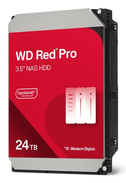 HDD|WESTERN DIGITAL|Red Pro| 24 TB|Serial ATA|7200 RPM|3.5 "|WD241KFGX