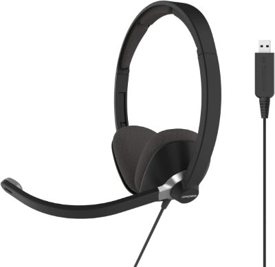 USB Communication Headsets, CS300, Yes, Wired, On-Ear, USB