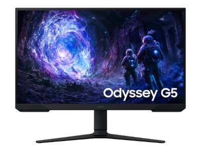 Odyssey G5 G51F, 27 ", VA, QHD, 16:9, 180 Hz, 1 ms, 2560 x 1440 pixels, 300 cd/m², HDMI ports quantity 2, Black