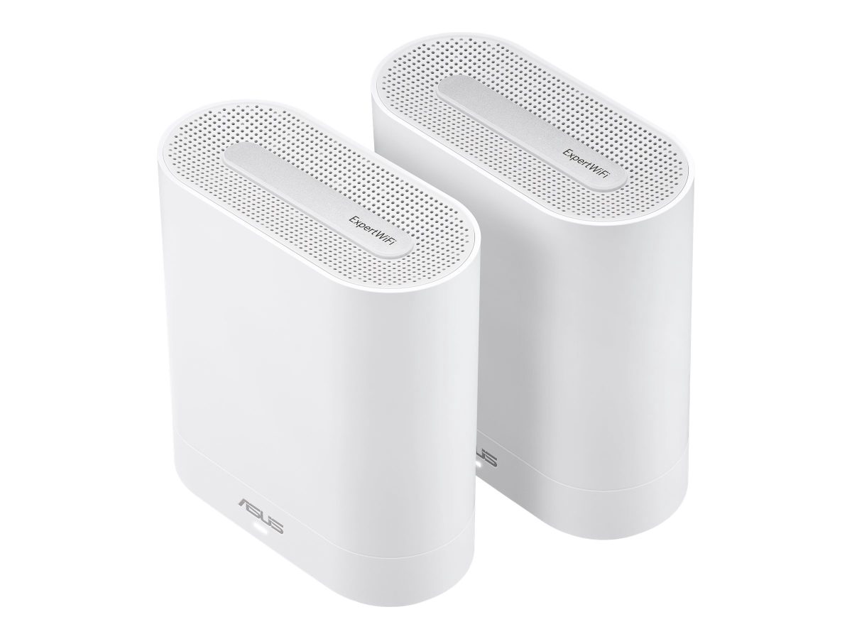 Wifi 6 802.11ax Tri-band Business Mesh System, EBM68 (2-Pack), 802.11ax, 4804 Mbit/s, 10/100/1000 Mbit/s, Ethernet LAN (RJ-45) ports 3, Mesh Support Yes, MU-MiMO No, No mobile broadband, Antenna type Internal, 1