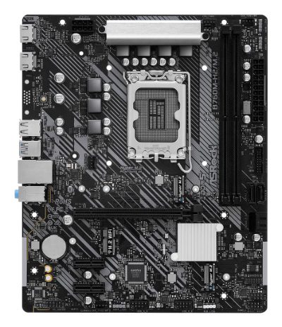 Mainboard, ASROCK, Intel B760 Express, LGA1700, Micro-ATX, Memory DDR5, Memory slots 2, 2xPCI-Express 3.0 1x, 1xPCI-Express 4.0 16x, 3xM.2, 2xHDMI, 2xUSB 2.0, 4xUSB 3.2, 1xRJ45, 3xAudio port, B760M-H2/M.2