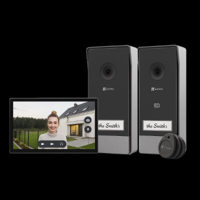 EZVIZ CS-HP7 Doorbell Kit (3MP, 1 screen, 2 doorbells)