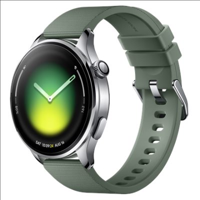 Xiaomi Watch 5, Smart watch, AMOLED, 1.54", Waterproof, Juniper Green