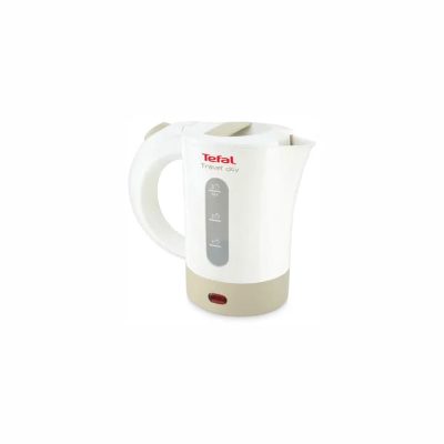 TEFAL Travel City ceļojumu tējkanna, 0.5 L, balta/bēša
