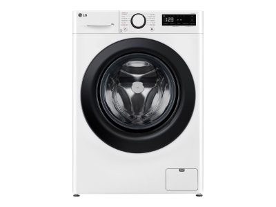 Washing machine, F2WR509SBW, Energy efficiency class A, Front loading, Washing capacity 9 kg, 1200 RPM, Depth 48 cm, Width 60 cm, Display, LED, Steam function, White
